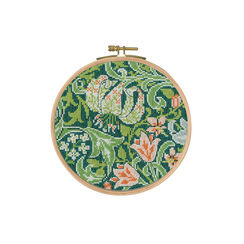 Golden Lily cross stitch kit