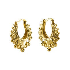 Mini creole hoop earrings by Hoops & Chains