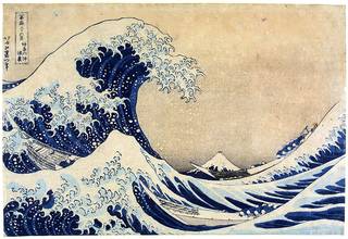 woodblock print